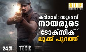 കർമാടി; സുദേവ് നായരുടെ ‘ടോക്സിക്’ ലുക്ക് പുറത്ത്