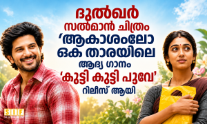 ദുൽഖർ സൽമാൻ ചിത്രം ‘ആകാശംലോ ഒക താരയിലെ ആദ്യ ഗാനം കുട്ടി കുട്ടി പുവേ’ റിലീസ് ആയി